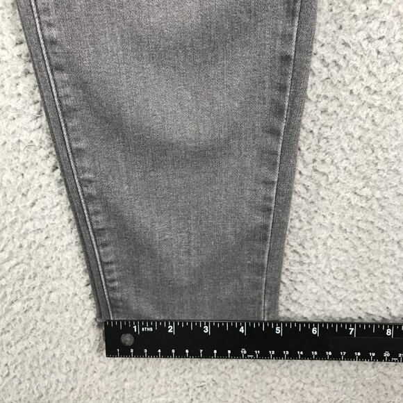 PAIGE Jeans Womens Size 32 Verdugo Ultra Skinny Silver Gray Mid Rise Stretch - Picture 15 of 16